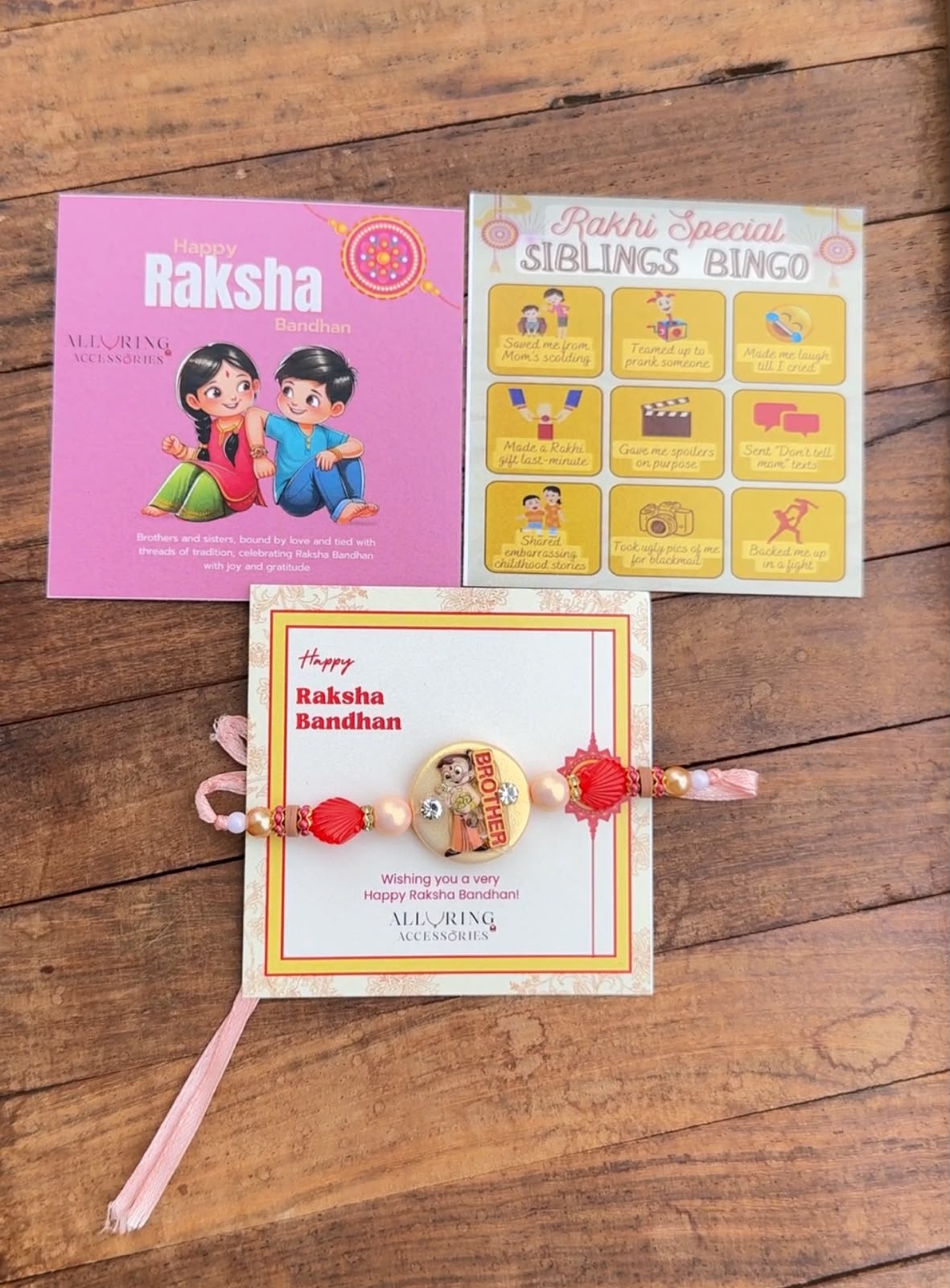 Cute little chota Bheem Rakhi