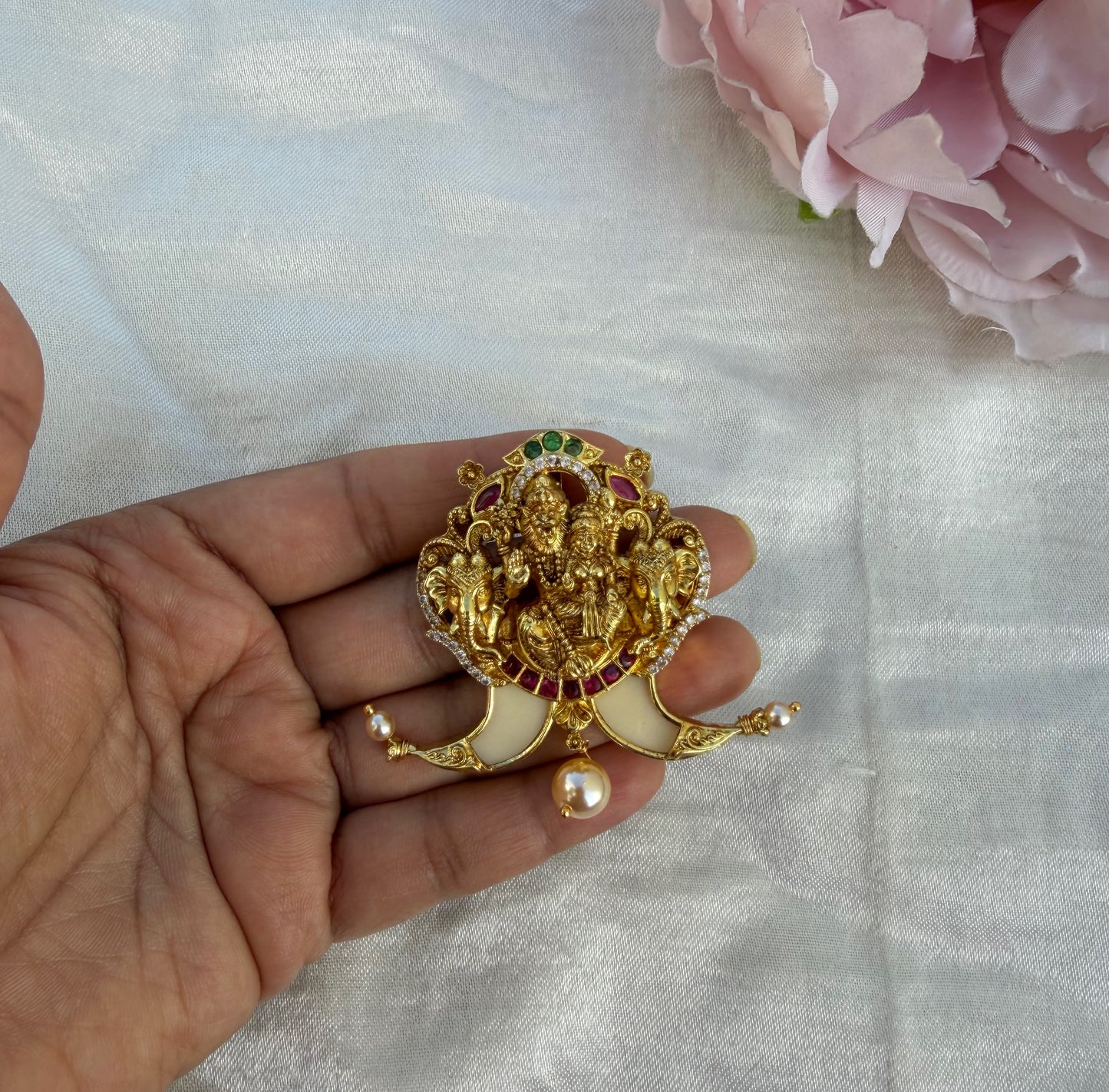 Lakshmi narasimha swamy elephant puligore locket
