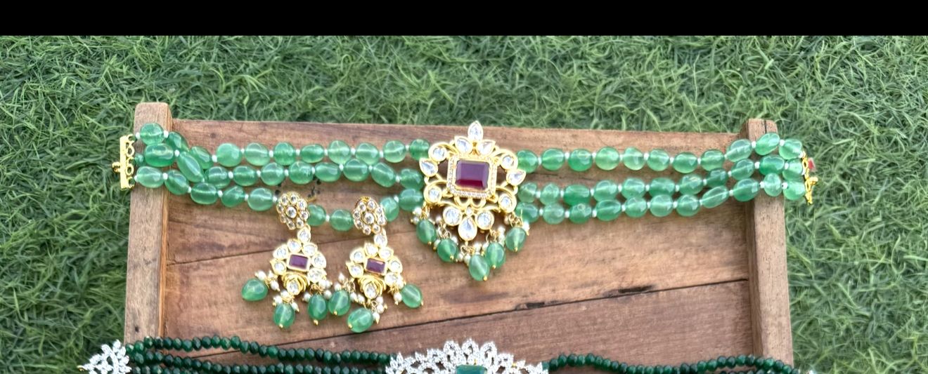 Uncut diamond choker 08jan