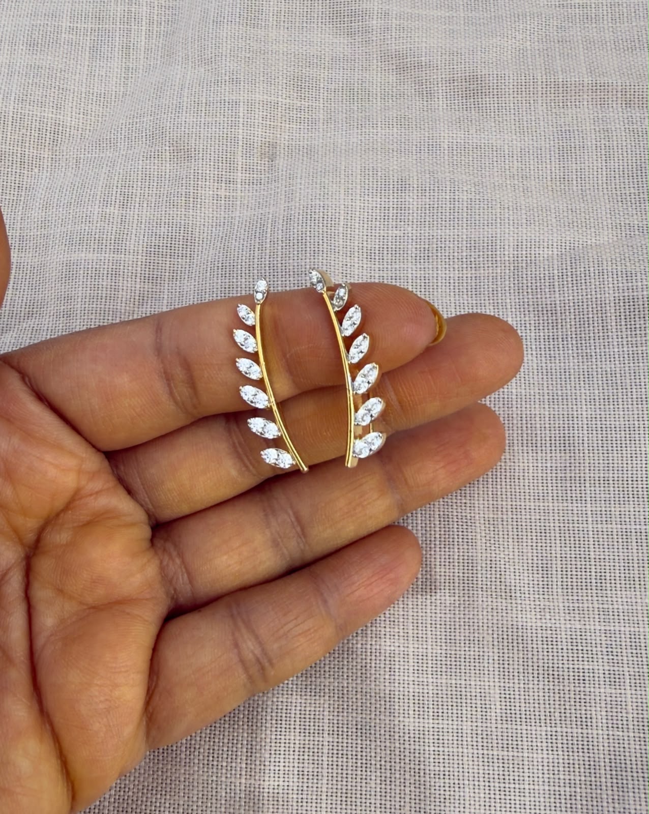 Affordable Sterling Silver Stone earcuffs