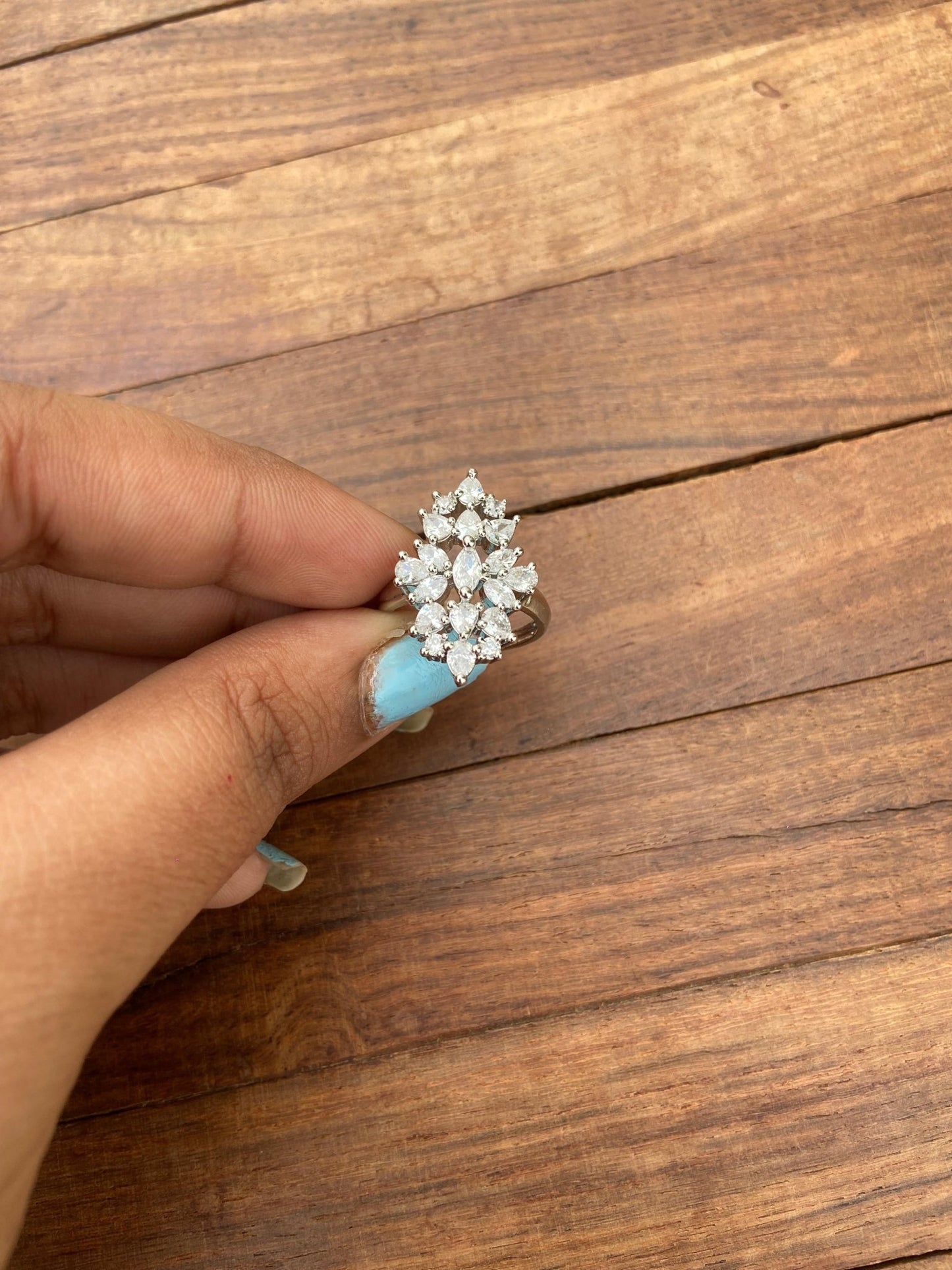 Full of AD stones finger ring - Alluring Accessories