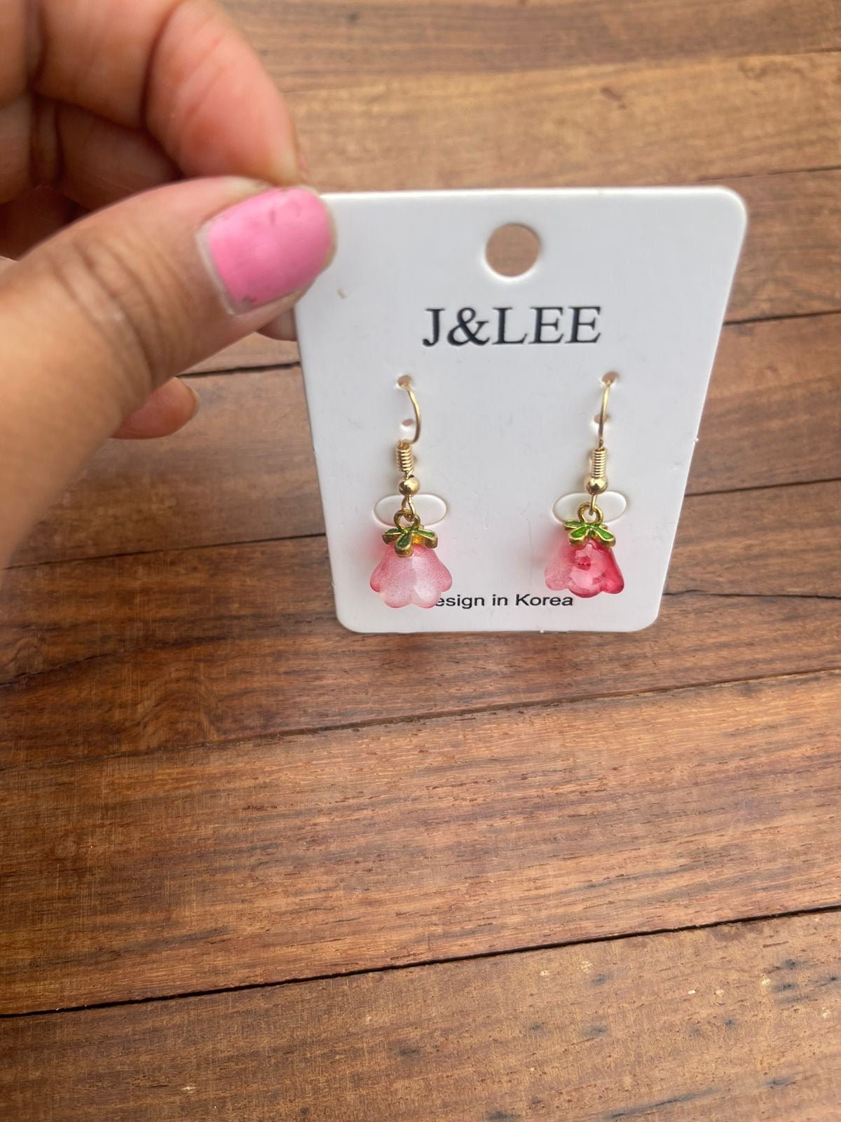 Red Tulip western earrings - Alluring Accessories