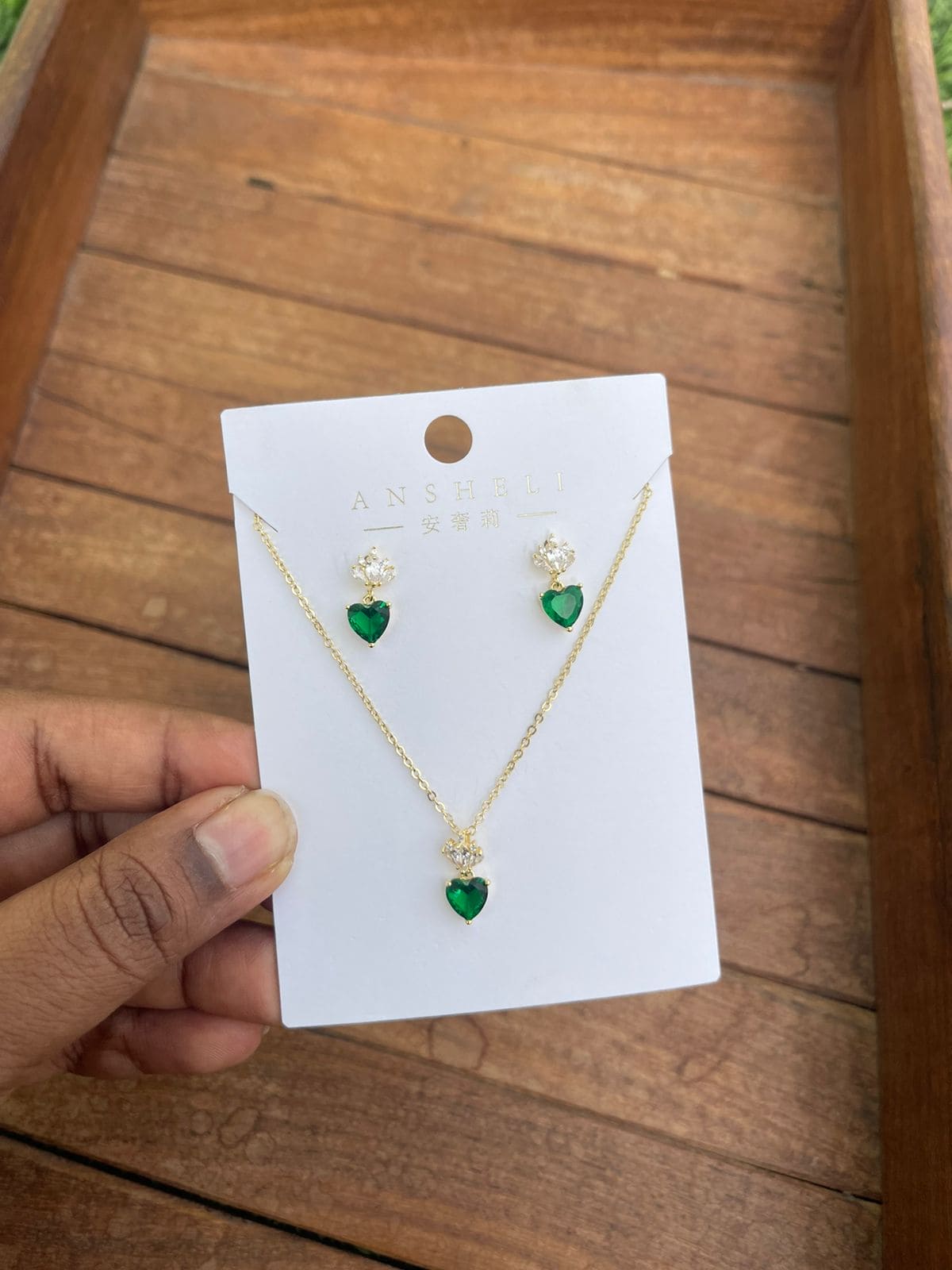 Sterling silver queen of hearts neckline combo - Alluring Accessories