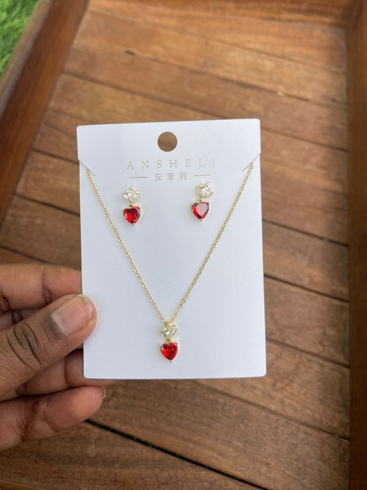 Sterling silver queen of hearts neckline combo - Alluring Accessories
