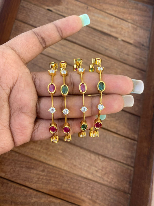 Four dailywear bangles - Alluring Accessories