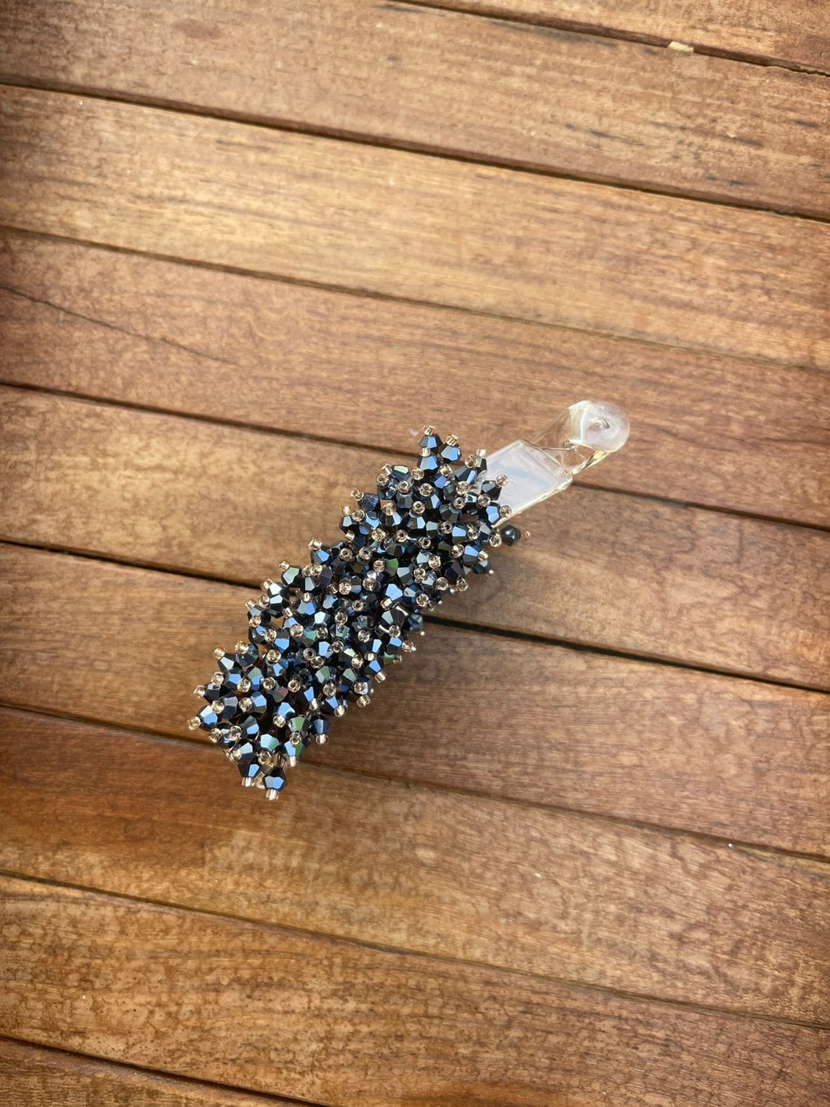 Full of crystal partwear banana clip - Alluring Accessories