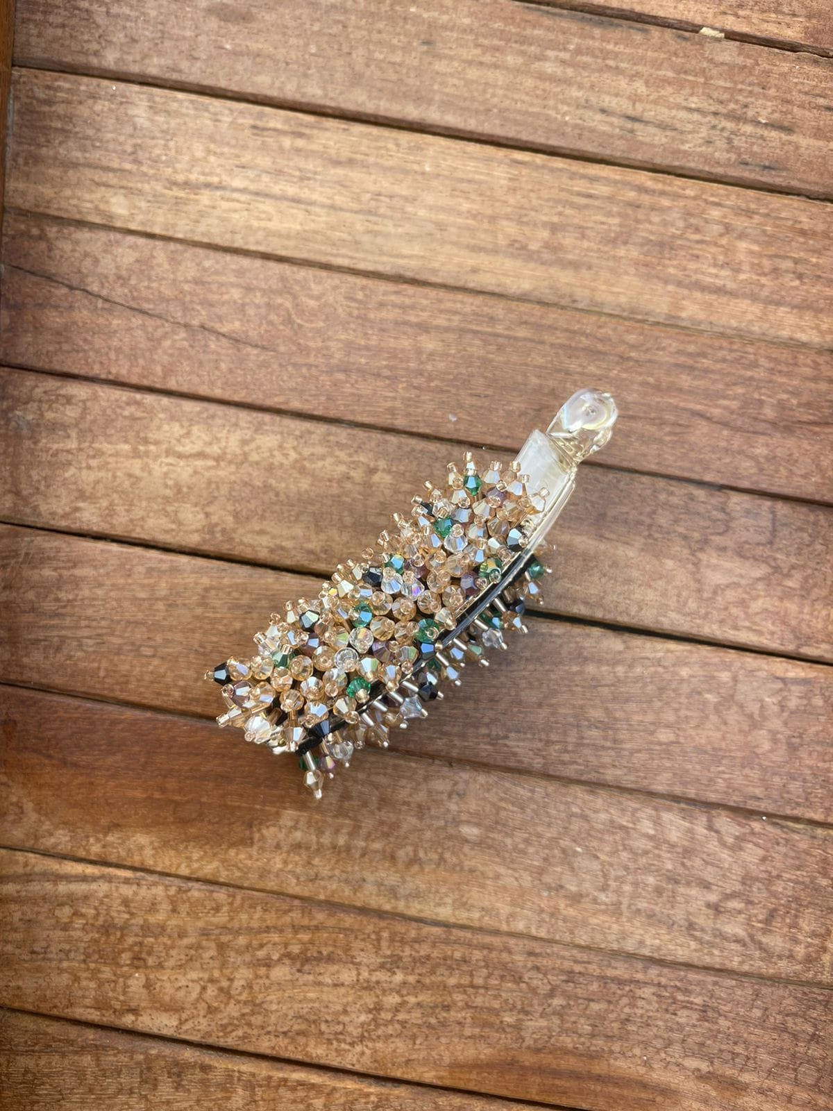 Full of crystal partwear banana clip - Alluring Accessories