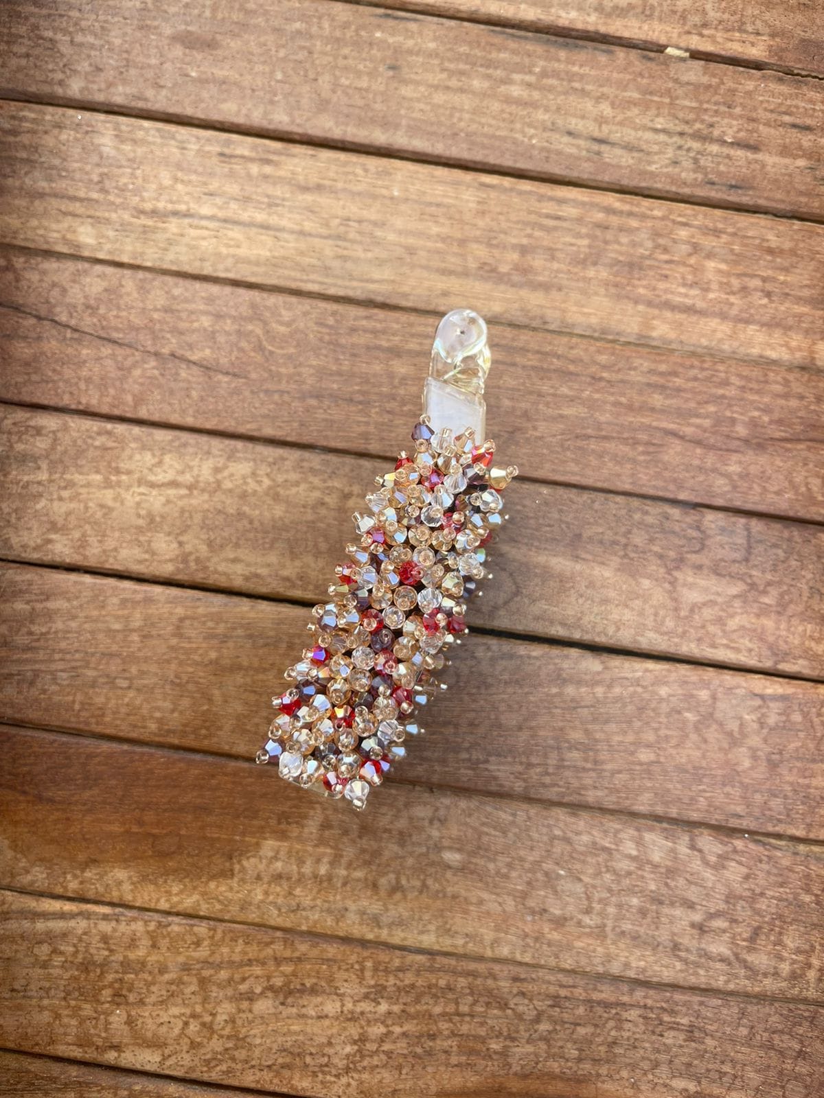 Full of crystal partwear banana clip - Alluring Accessories