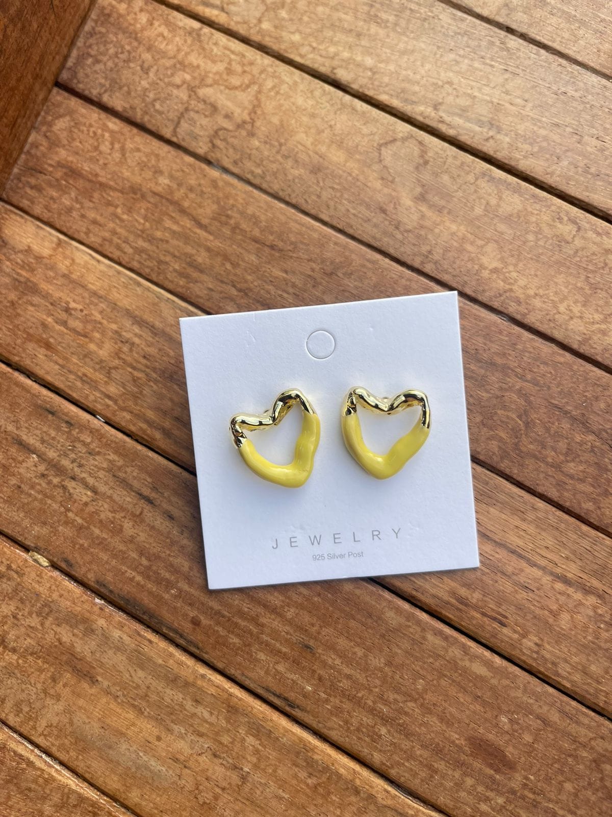 Heart pastel studs - Alluring Accessories