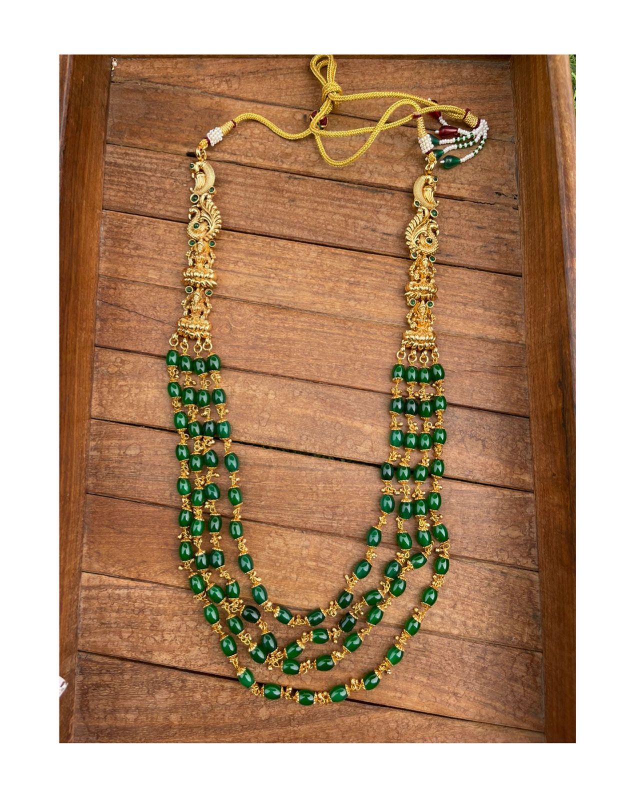Lakshmi peacock four layered mala - Alluring Accessories