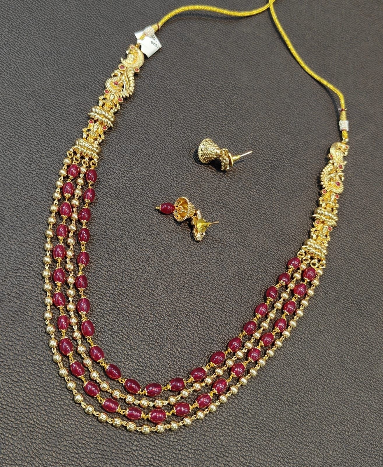 Lakshmi peacock four layered mala - Alluring Accessories