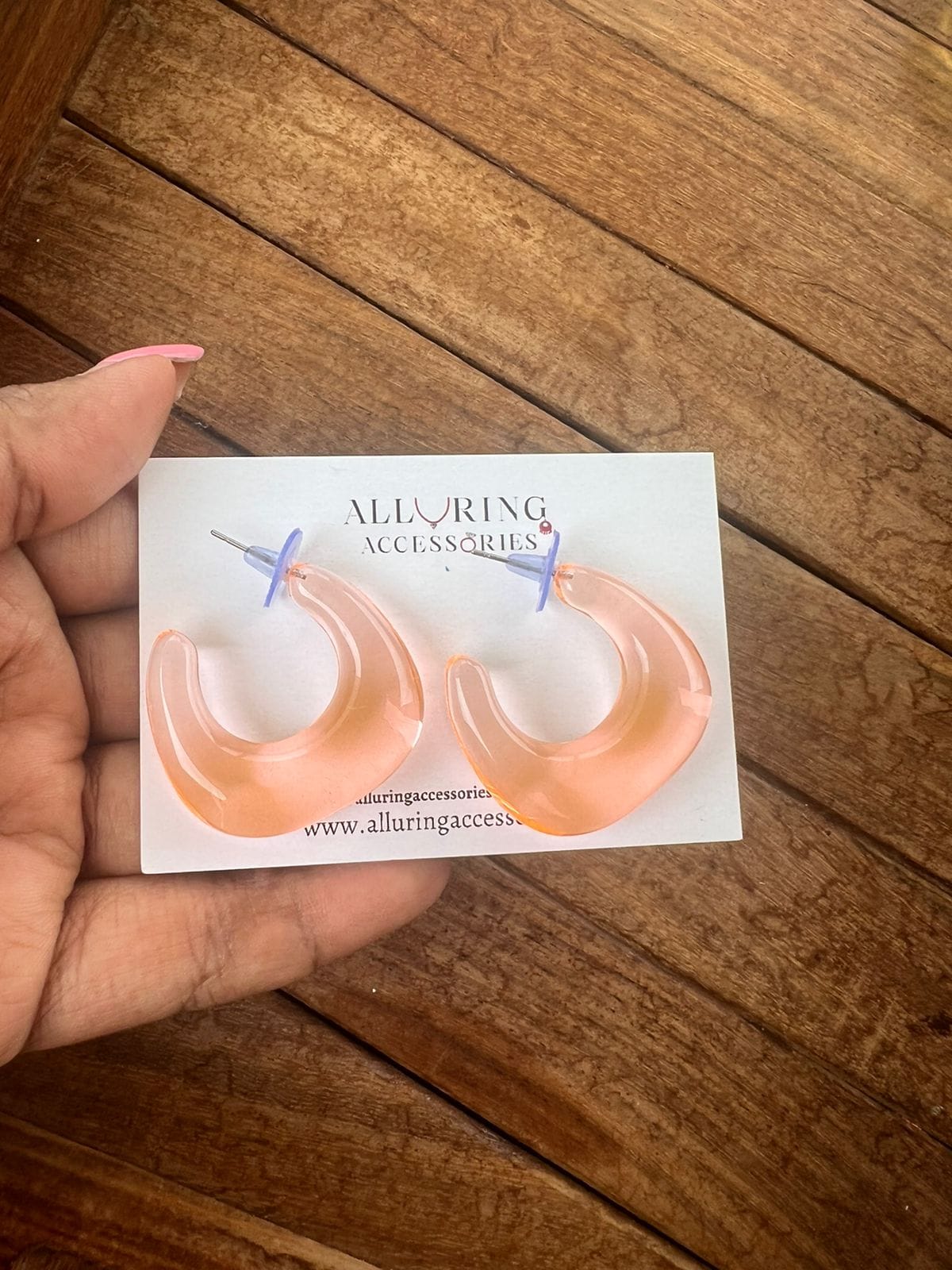 Neon hoops - Alluring Accessories
