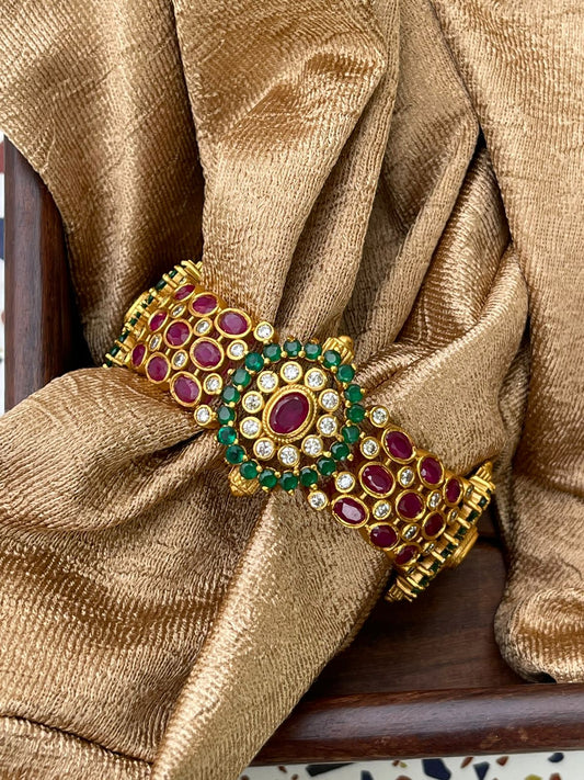 Bracelet Kada large en pierre de Pota