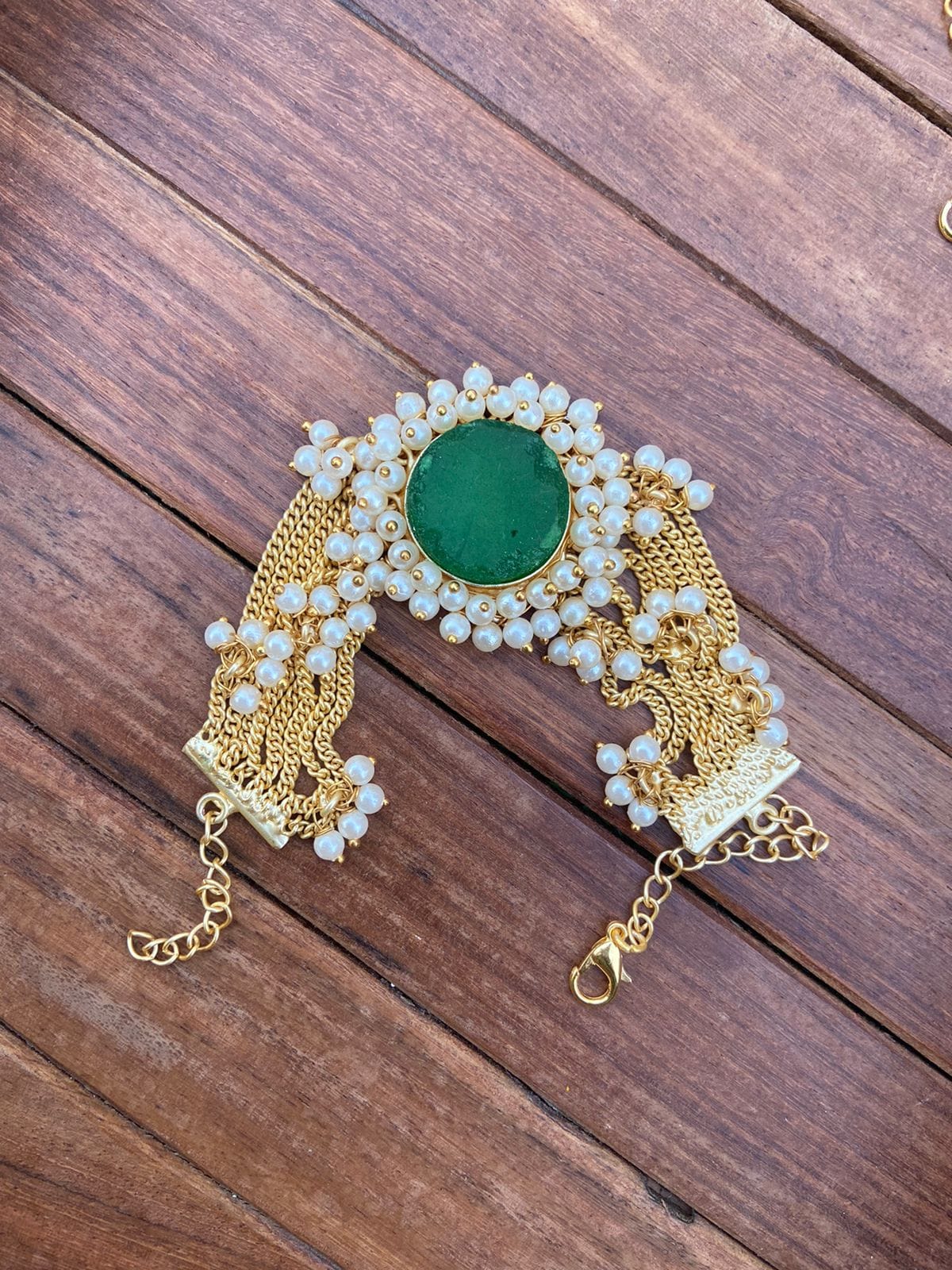 Bracelet simple pierre naturelle/druzy