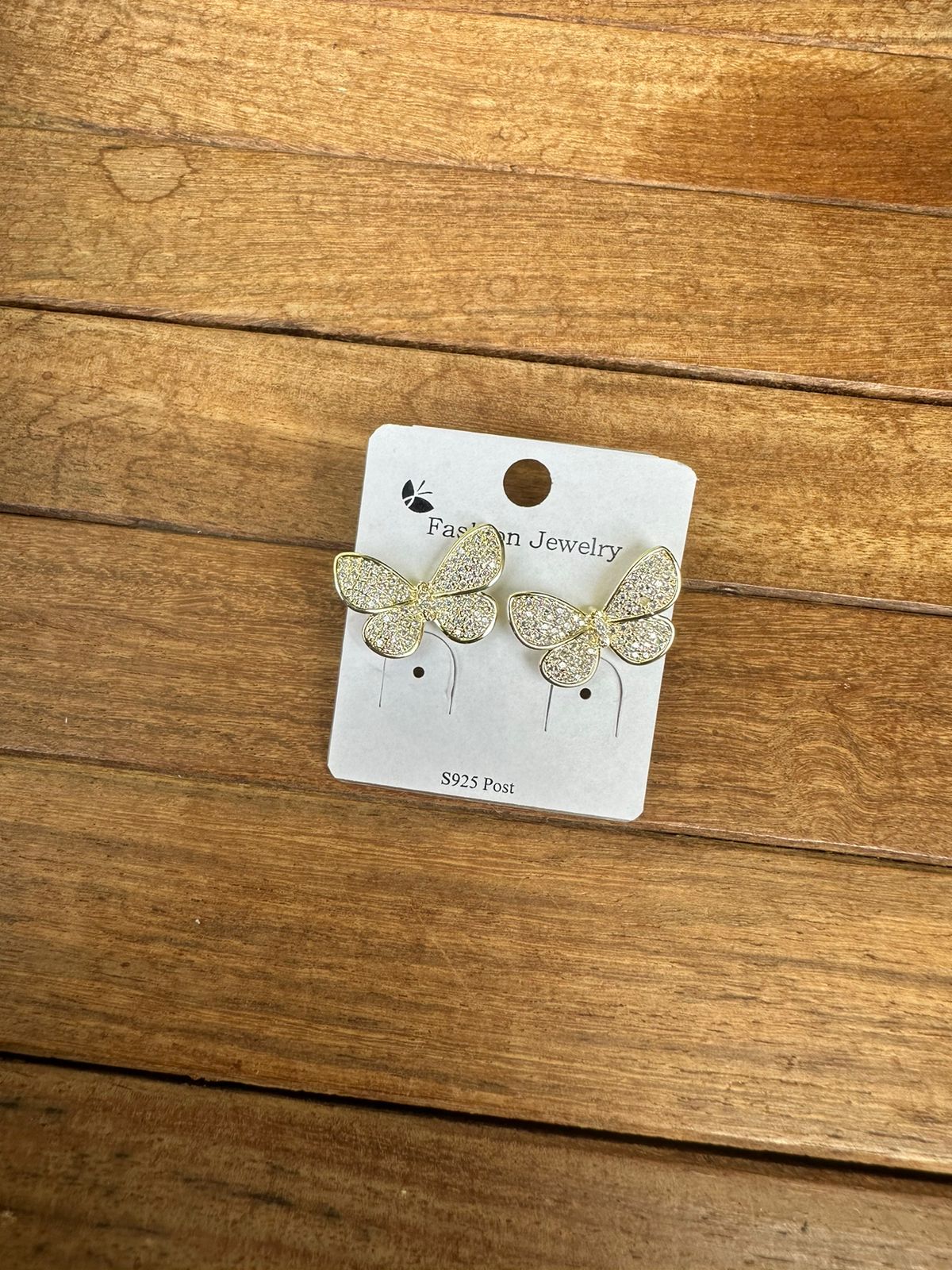 Sterling silver butterfly studs - Alluring Accessories