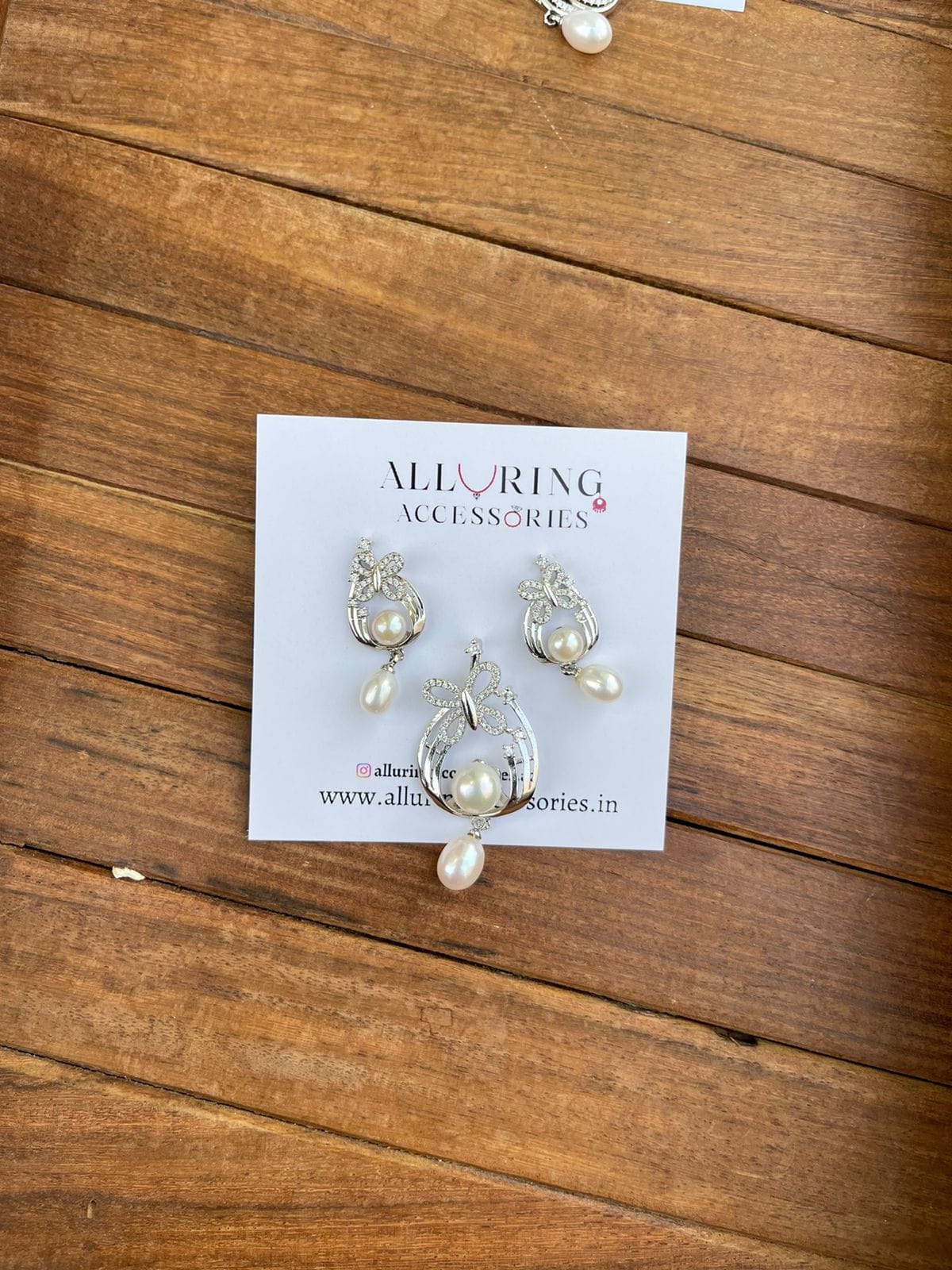Sterling Silver Dollar with matching Earrings