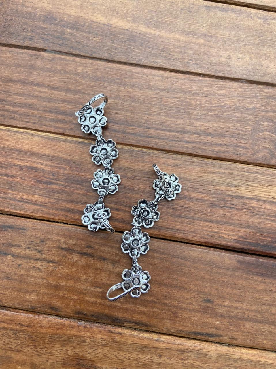 Stylish Oxidised Earcuffs