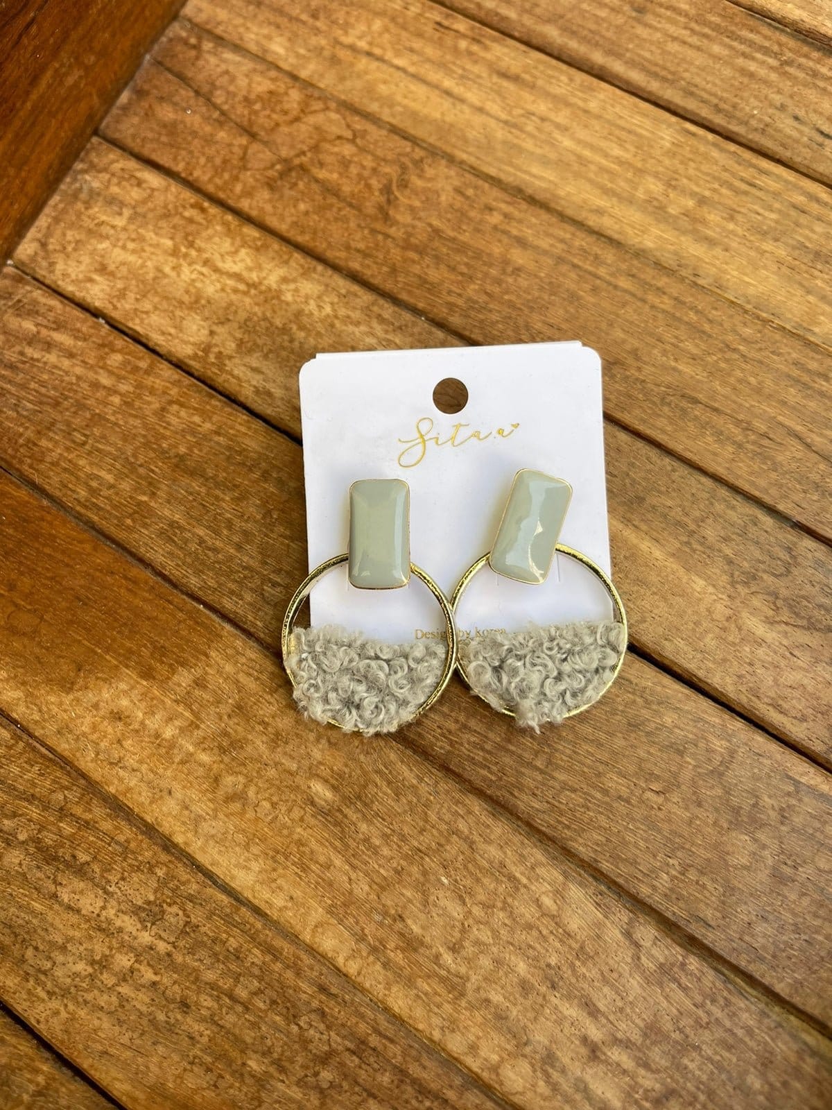 Western cloth earrings design 2 - Alluring Accessories