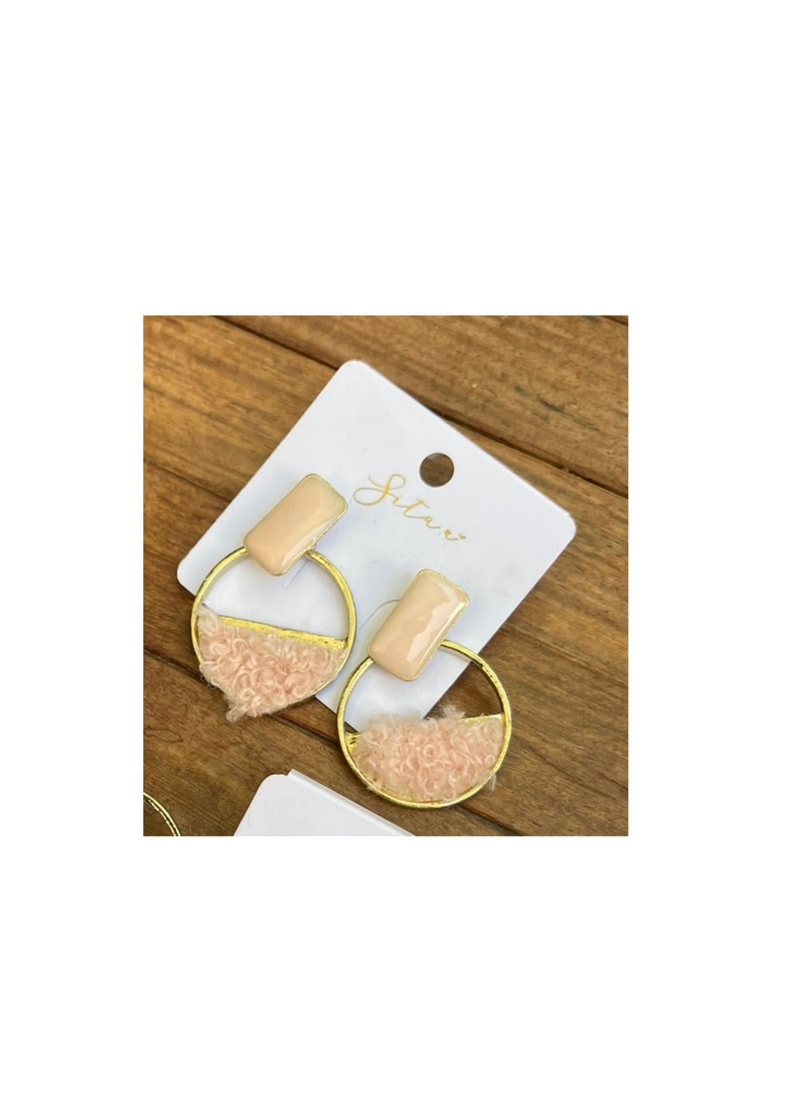 Western cloth earrings design 2 - Alluring Accessories