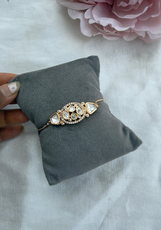 Polki adjustable classy bracelet