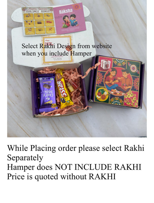 Rakhi Hamper(Rakhi has to be selected Separately)