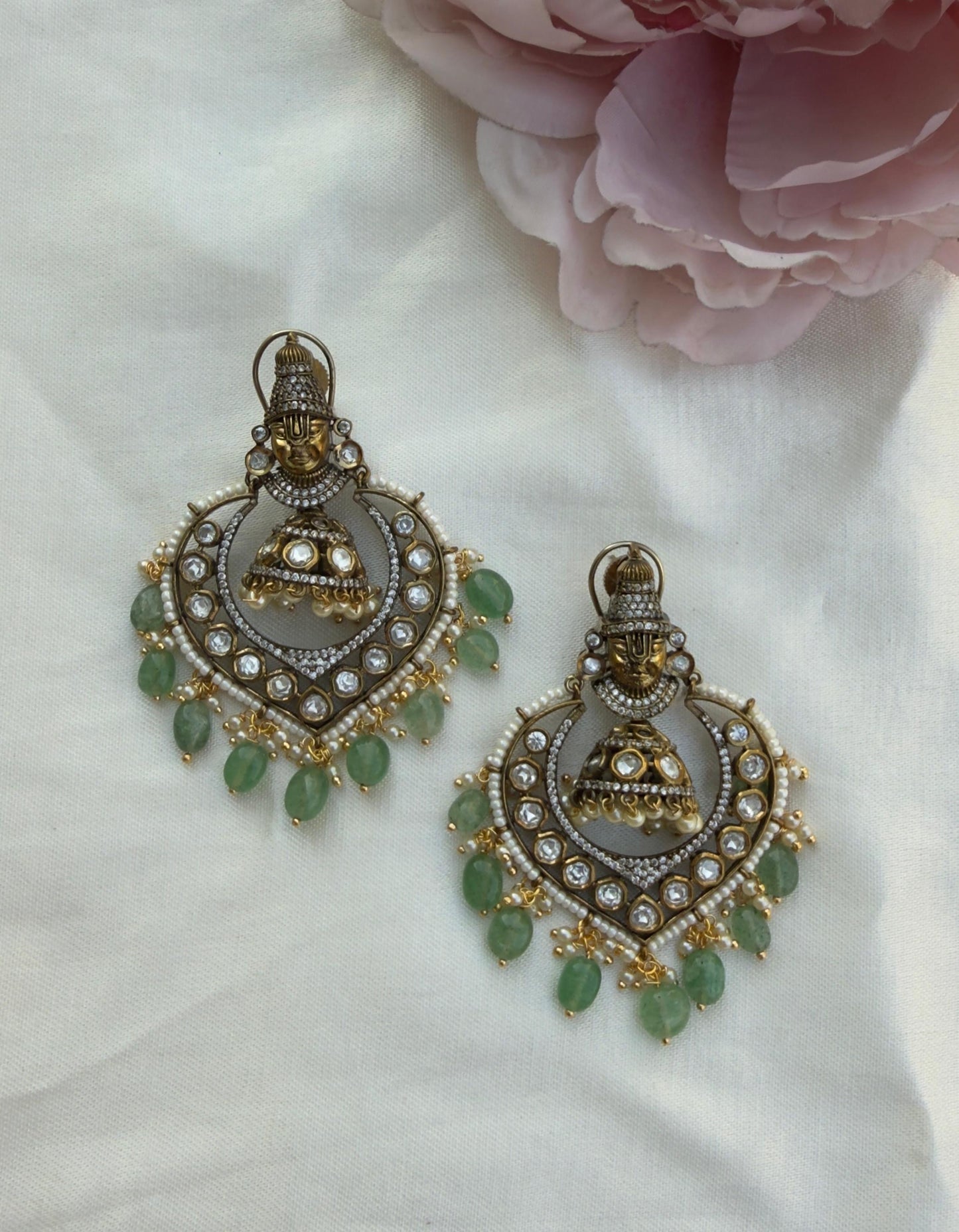 Lord balaji govinda victorian chandbalis