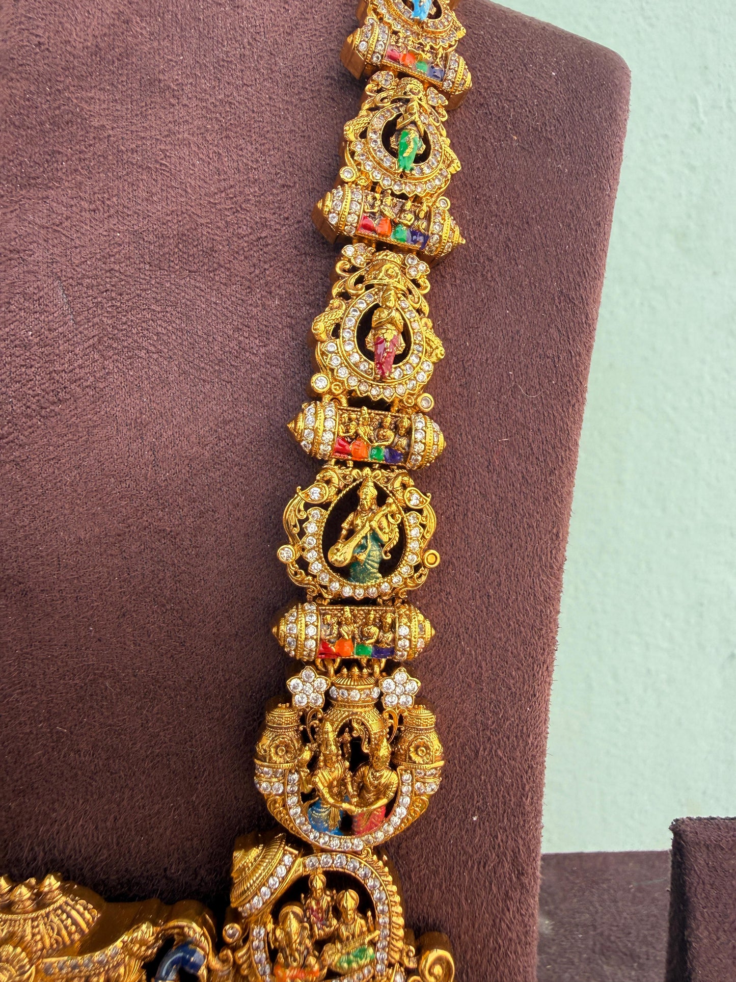 Srinivas kalyanam long premium necklace