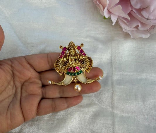Lakshmi real kundan elephant puligore