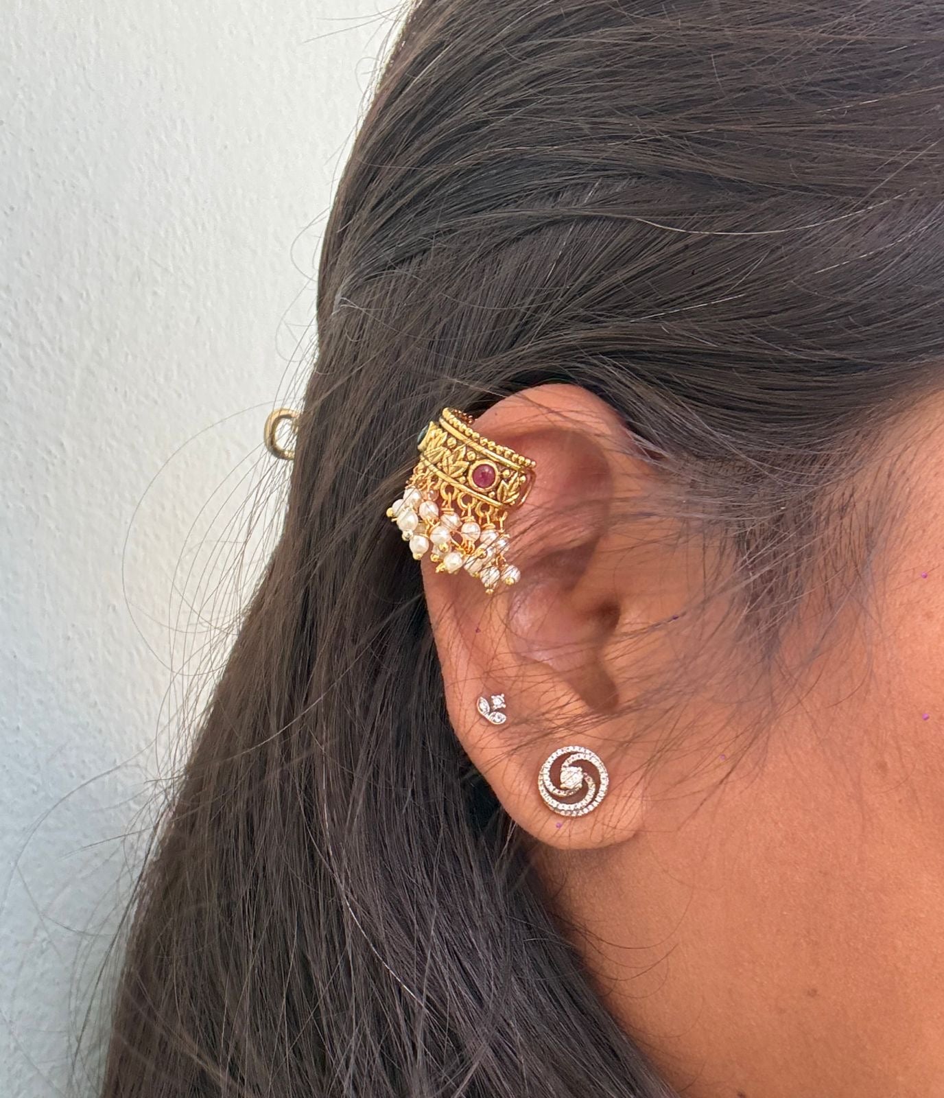 Traditional bugadi earcuffs