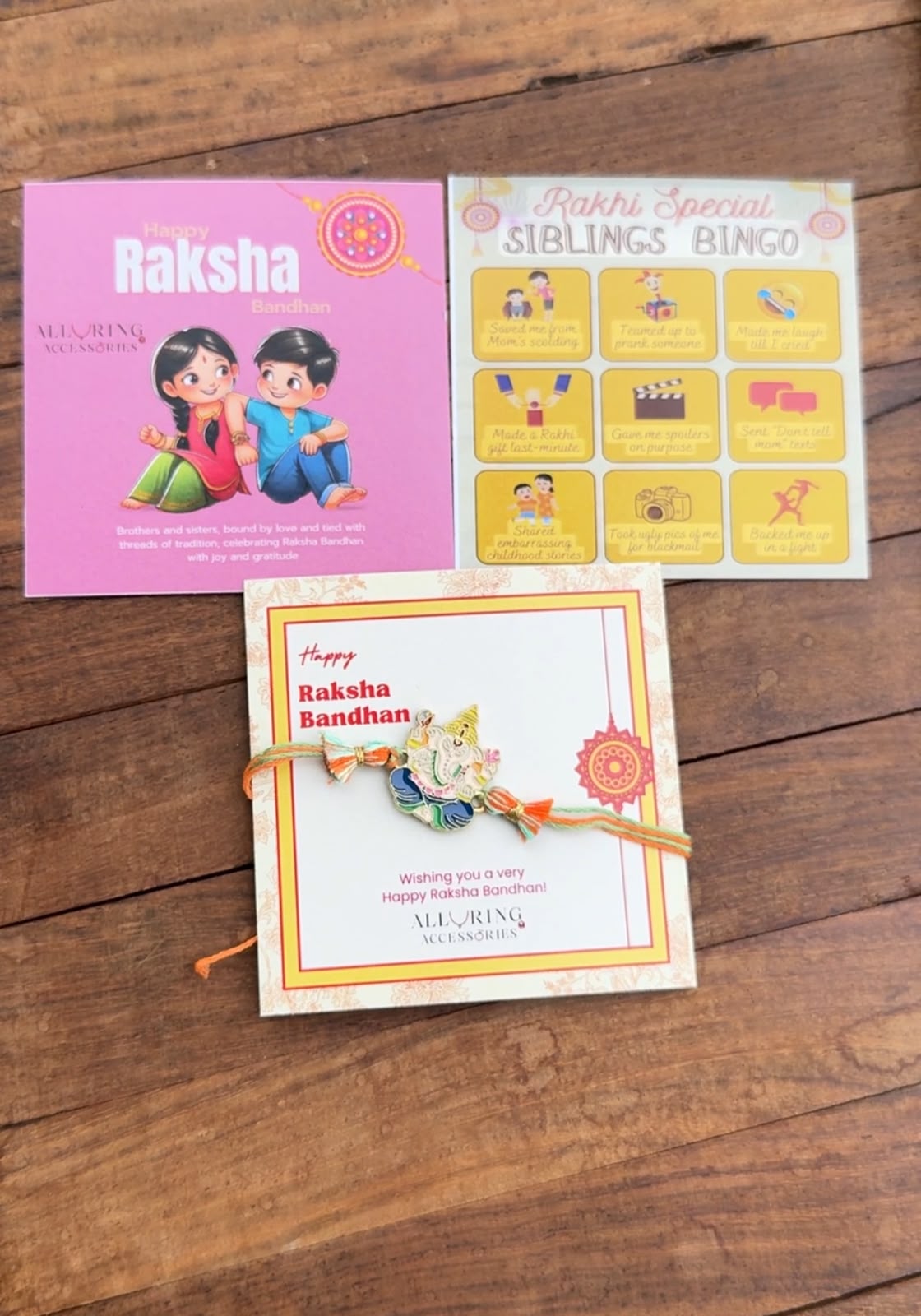 Colourful Ganesh Rakhi