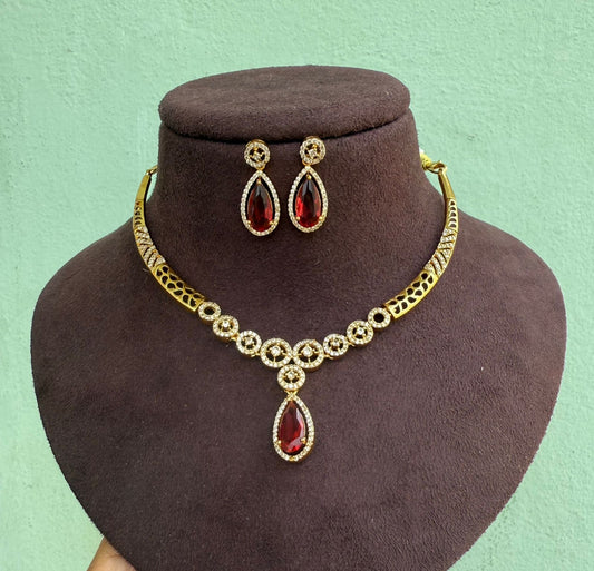 Affordable kante style drop necklace