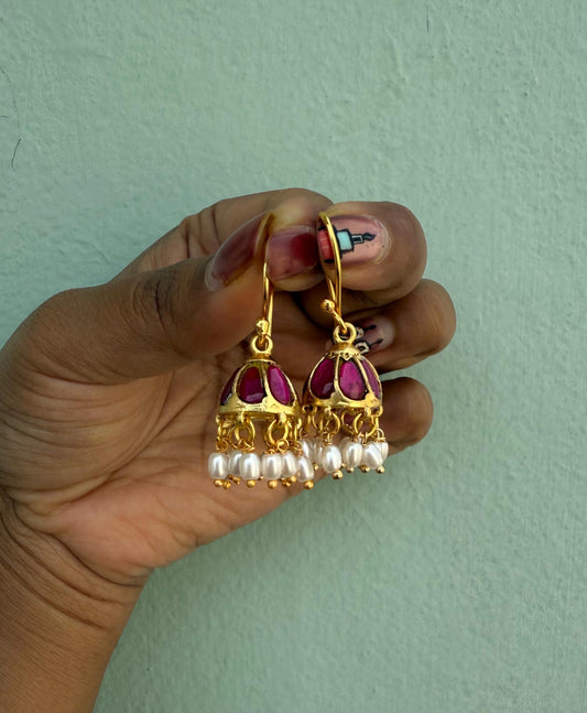 Real kundan jadau kids and adults dailywear hooks