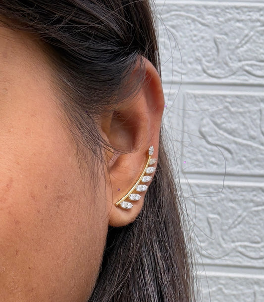 Affordable Sterling Silver Stone earcuffs