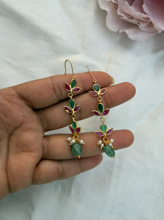 Simple three layered uncut diamond super lightweight hooks