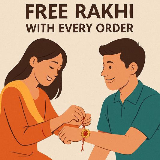FREE RAKHI ORDER ABOVE 700