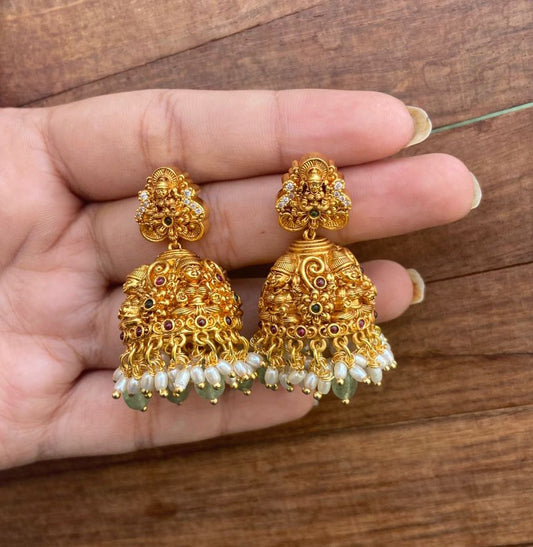 Affordable nakshi look lakshmi jhumkas
