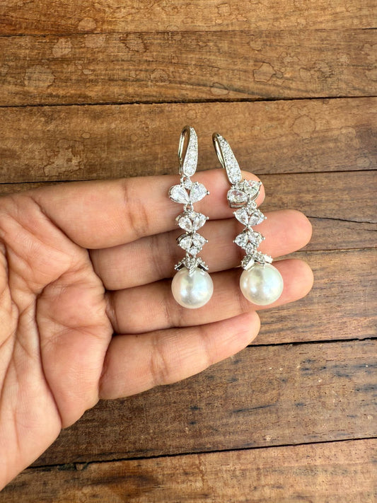 Three layered AD stone pearl hooks
