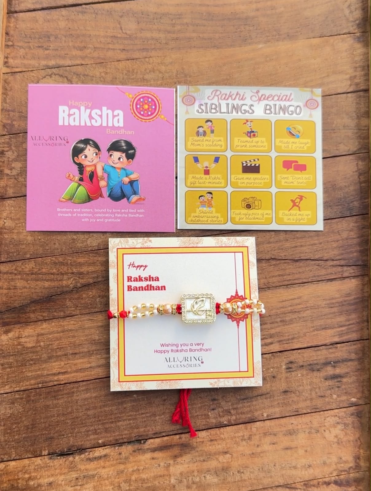 Ceramic Krishna Flute Rakhi