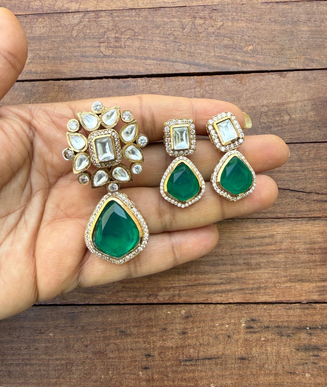 Moissanite locket combo 1999 affordable