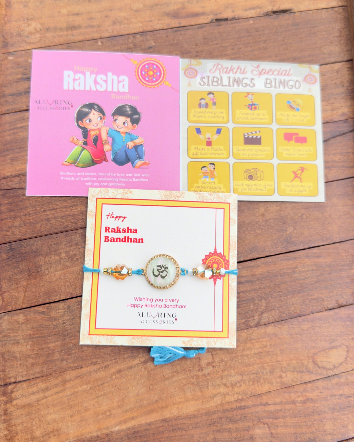 Round Ohm Rakhi design3