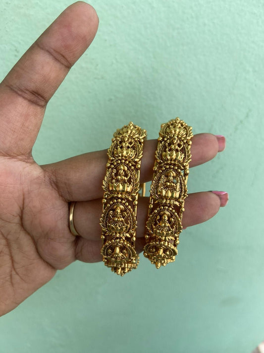 Affordable nakshi look lakshmi bangles - Alluring Accessories