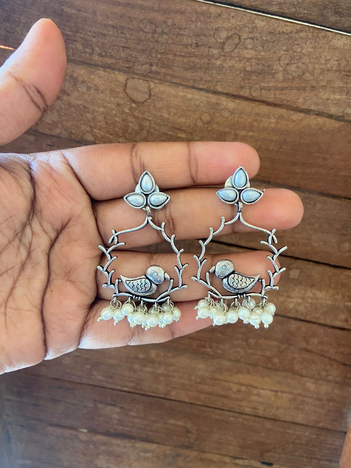 Affordable parrot nest earrings - Alluring Accessories