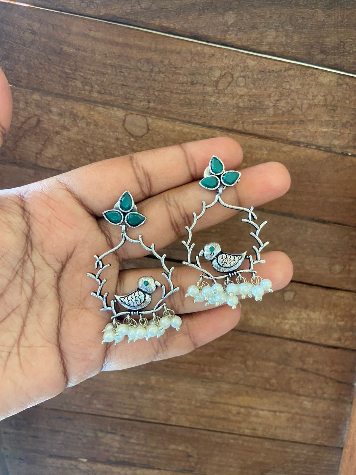 Affordable parrot nest earrings - Alluring Accessories