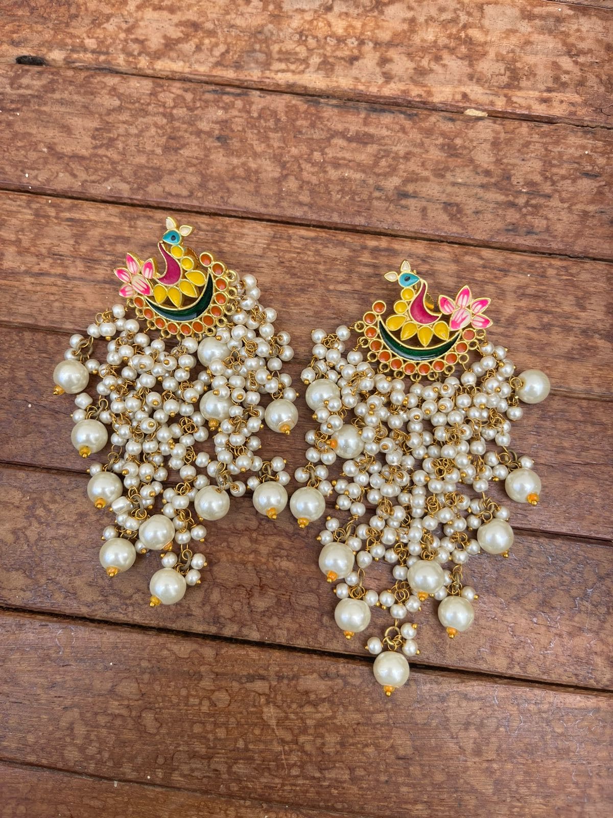 Bird Pearl Hanging Earrings - Alluring Accessories