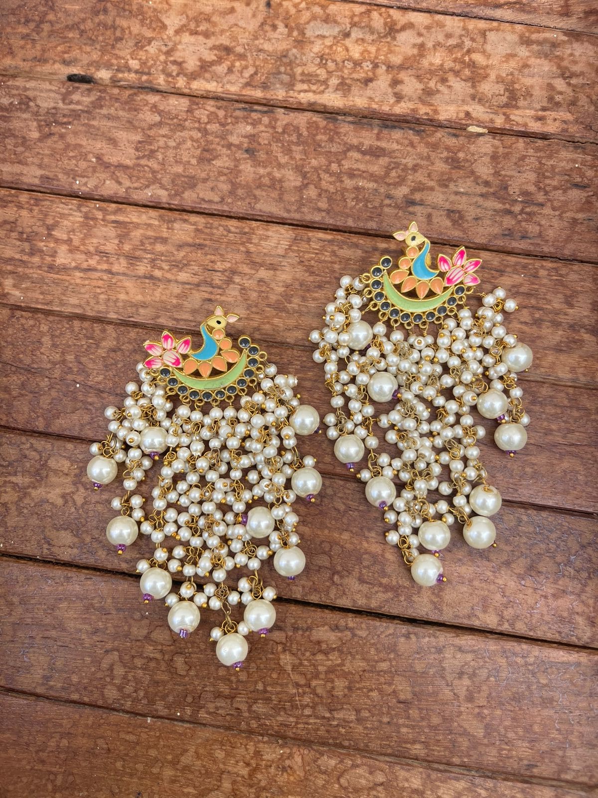 Bird Pearl Hanging Earrings - Alluring Accessories