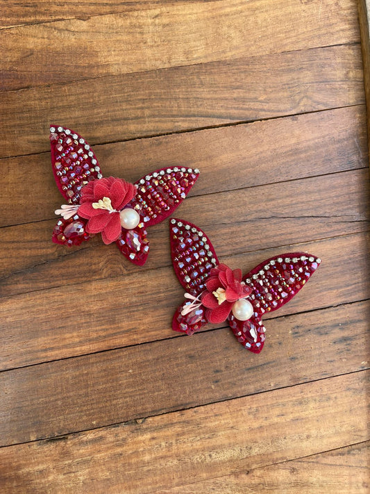 Butterfly Cocktail Earrings - Alluring Accessories