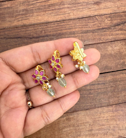 Real kundan flower bugadis