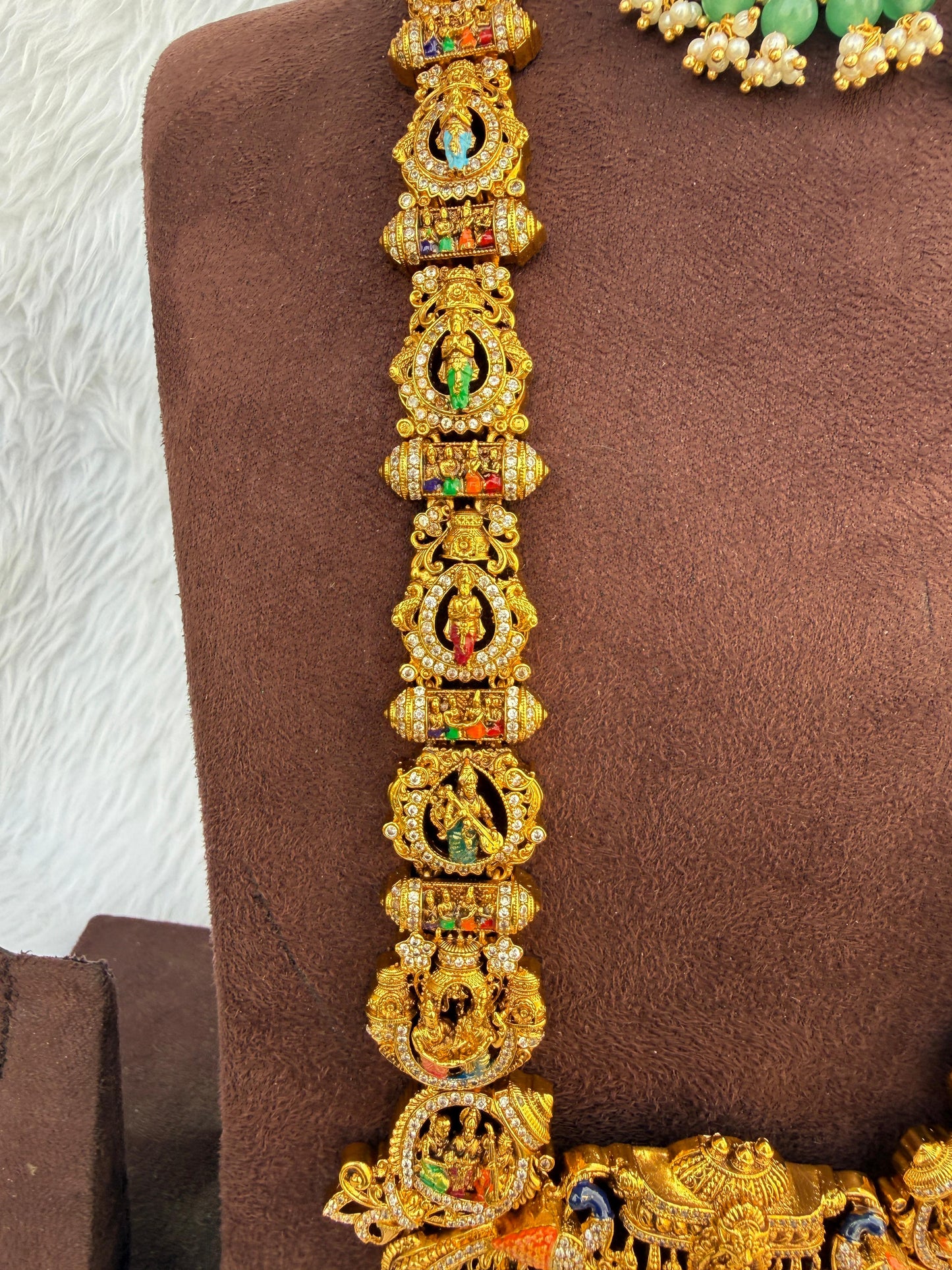 Srinivas kalyanam long premium necklace