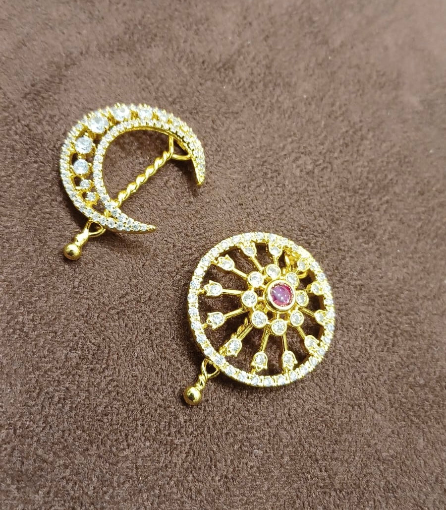 499 sun moon hair accessory(suryudu chandrudu)