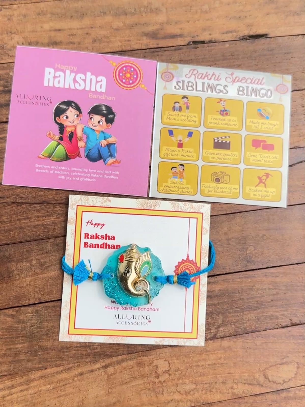 Ganesh Resin Rakhi